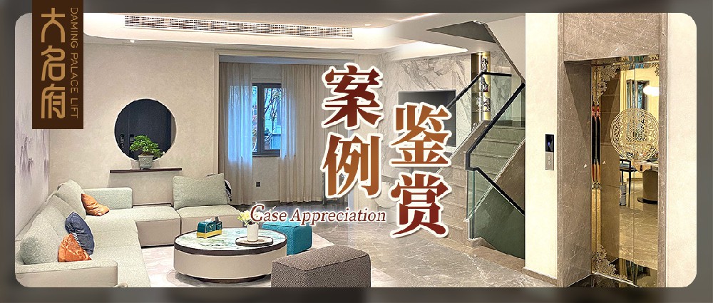 大名府家用电梯案例鉴赏 | 赏栖居典雅之境，揽墅梯光景怡然