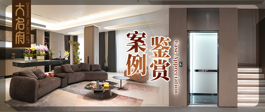大名府家用电梯案例鉴赏 | 一梯温润藏晚风，一梯清冽载蝉鸣